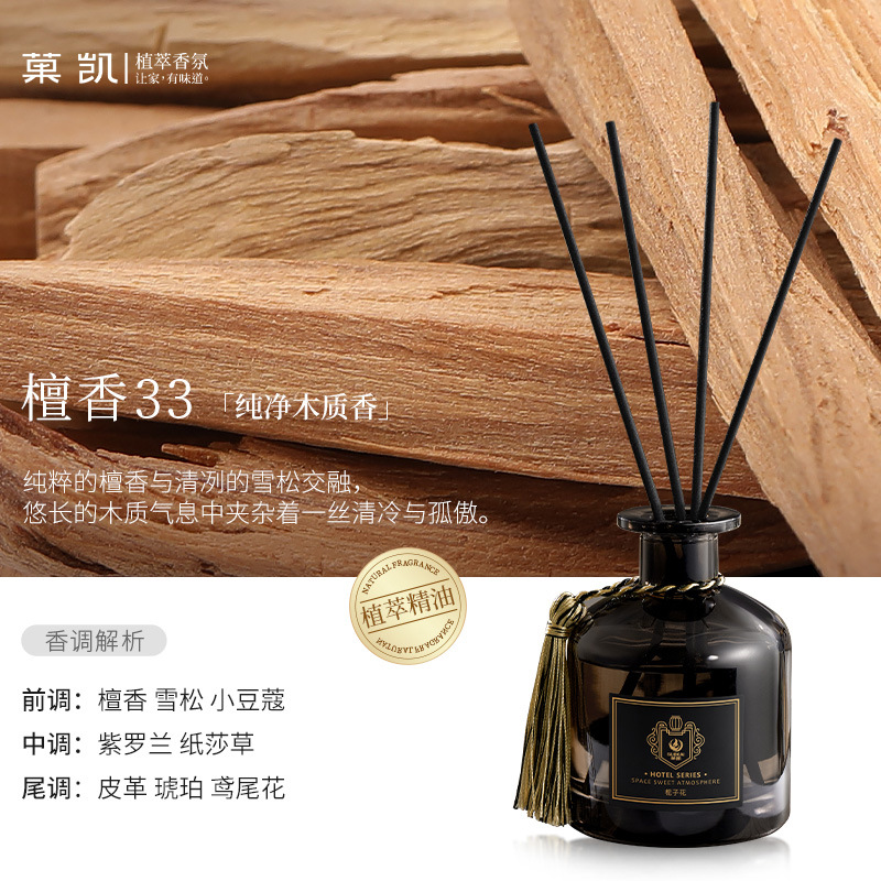 [팩] 1+1 증정 (보충액 200ML 증정) - [사무실 추천] 샌달우드 33 (부드럽고 차분한 우디향)