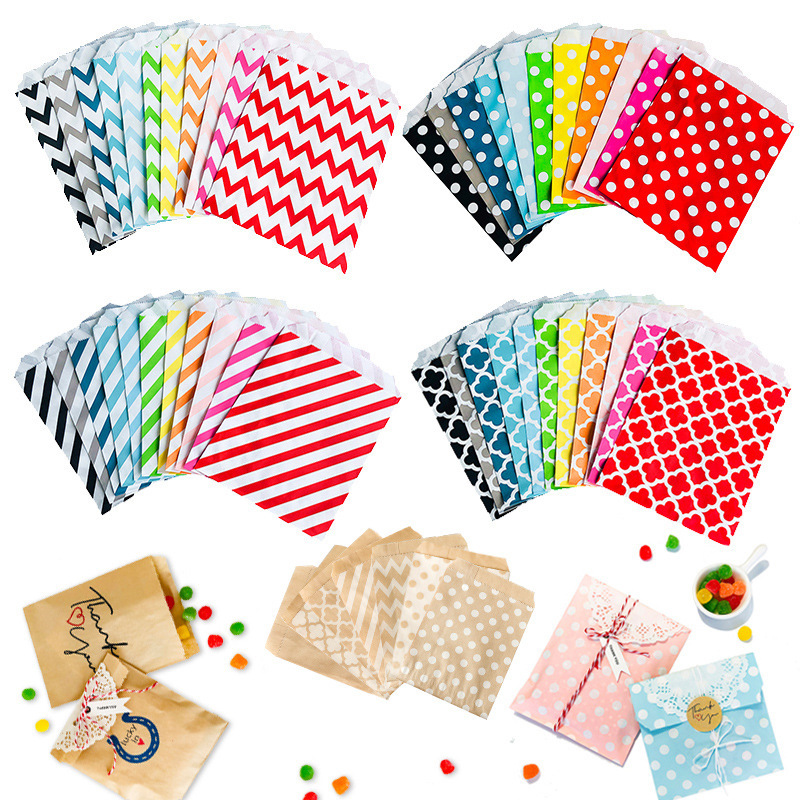 Colorful Polka Dot Twill Paper Bag Party Party Wedding Decoration Dessert Packaging Bag Food Biscuit Bag Small Gift Bag Colorful Polka Dot Twill Paper Bag Party Party Wedding Decoration Dessert Packaging Bag Food Biscuit Bag Small Gift Bag