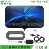 Square, blue, removable