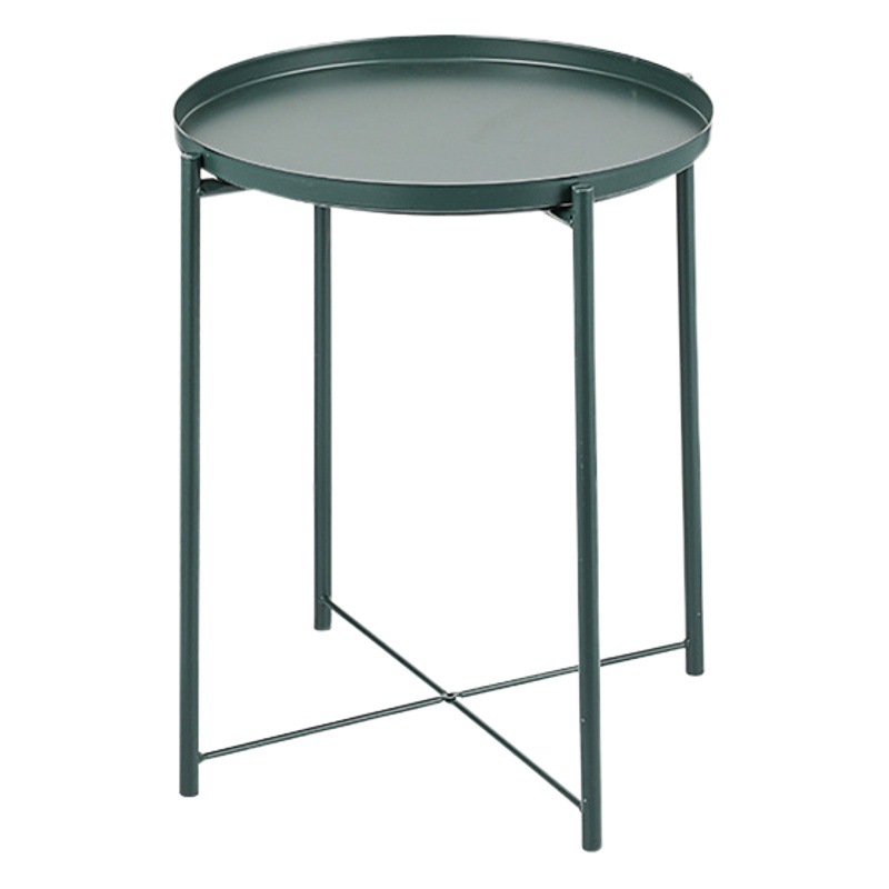 Nordic hierro extraíble bandeja Mesa sofá mesita de noche mesa de esquina moderno simple luz de lujo pequeña mesa de café pequeña mesa redonda