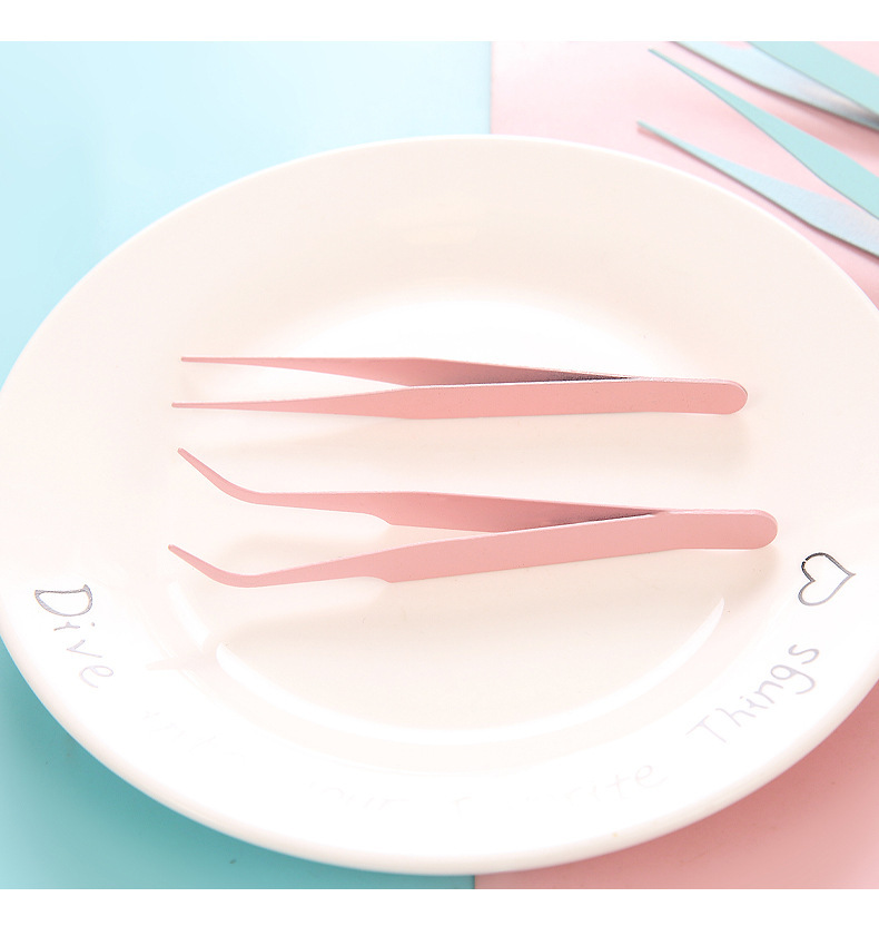 DIY Color Pointed Elbow Eyelash Handmade Hand Account Tweezers O1CN01N4x1NB1PjiSKDjmcU !!2216855691877 0 Cib