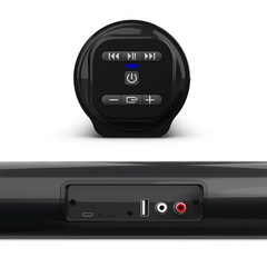 *優れたBS10ロングサウンドバー5.0 Bluetoothスピーカー、重低音、ワイヤレスリモコン、RCA大！