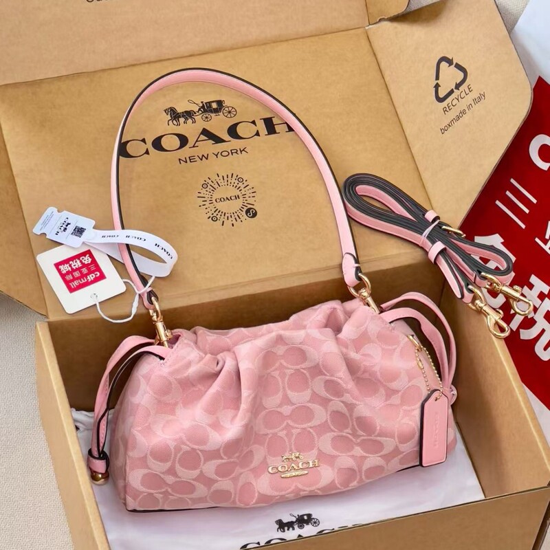 Kouchi C brand women's bag Laurel hobo bag classic monogram shoulder bag fashionable single-shoulder crossbody handbag shopping bag