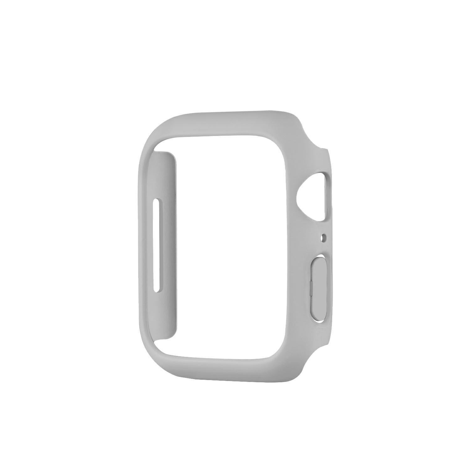 Adecuado para Apple Watch protector Shell medio paquete PC marco Apple Watch caso hueco iwatch cubierta protectora al por mayor