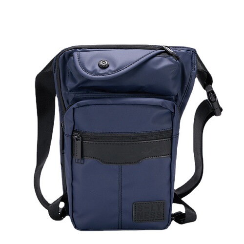 Cross-border exclusive men's chest bag Oxford cloth European and American sports leg bag waist bag large capacity crossbody and single shoulder bag