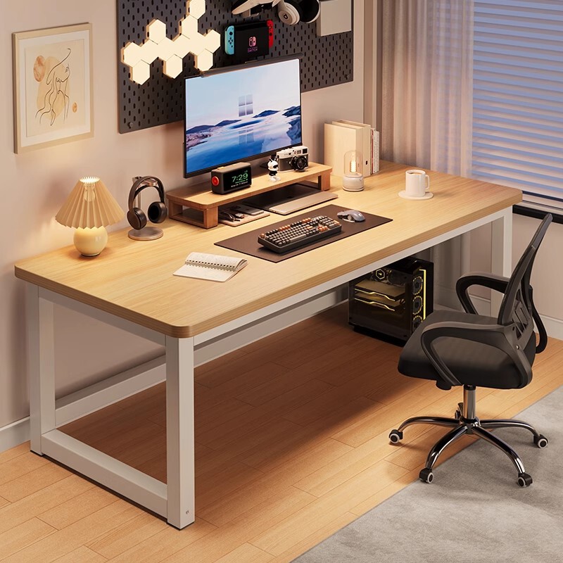 Computer Desk Desktop Simple Table Rental House Bedroom Desk E-Sports Table Rectangular Home Desk Workbench Computer Desk Desktop Simple Table Rental House Bedroom Desk E-Sports Table Rectangular Home Desk Workbench