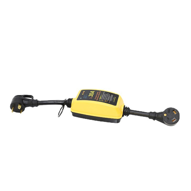 厂家供应 30A房车浪涌插头浪涌保护系列电源线转换器