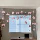 Pink Planet Door Curtain, No Punching, Wall Decoration Door Curtain Hanging, Cute Girly Heart Arrangement, High-Looking Female Curtain