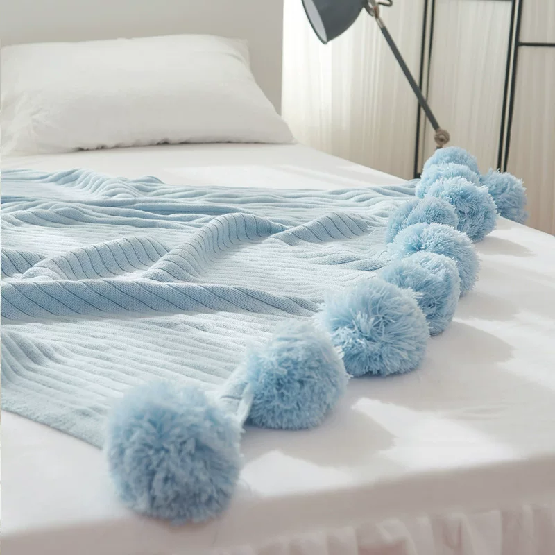 Sofa, cotton knitted duvet, internet celebrity