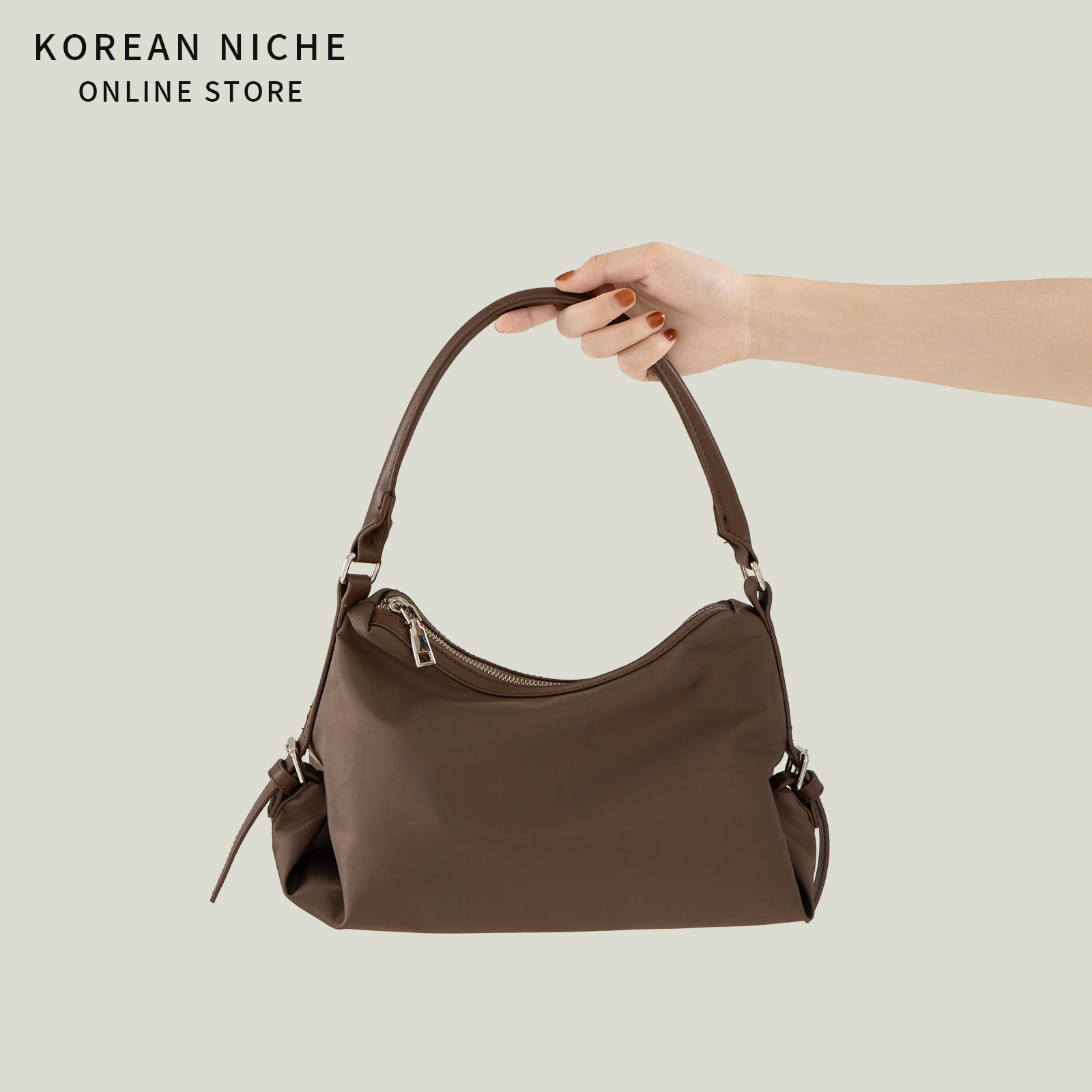 2025 New High-End Personalized Simple Armpit Bag Female Blogger's Same Style Casual Versatile Shoulder Handbag Trend