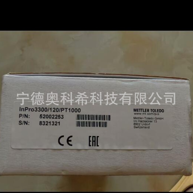 梅特勒-托利多PH电极Inpro3300/120/PT1000 52002253议价
