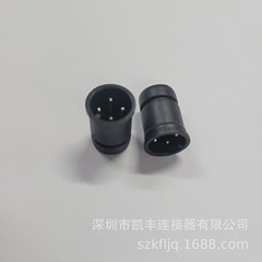 深セン射出成形 M12-4P ショートボディゴムコア M12-4P 防水ヘッド、防水コネクタ