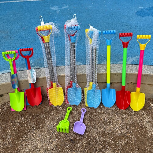 Children's sand digging set beach cart shovel sand bucket toy park coastal scenic area sand playing tools