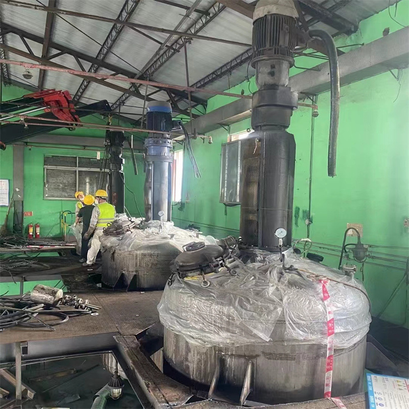 化工厂拆迁二手不锈钢反应釜 制药厂化工厂医药中间体搪瓷反应釜