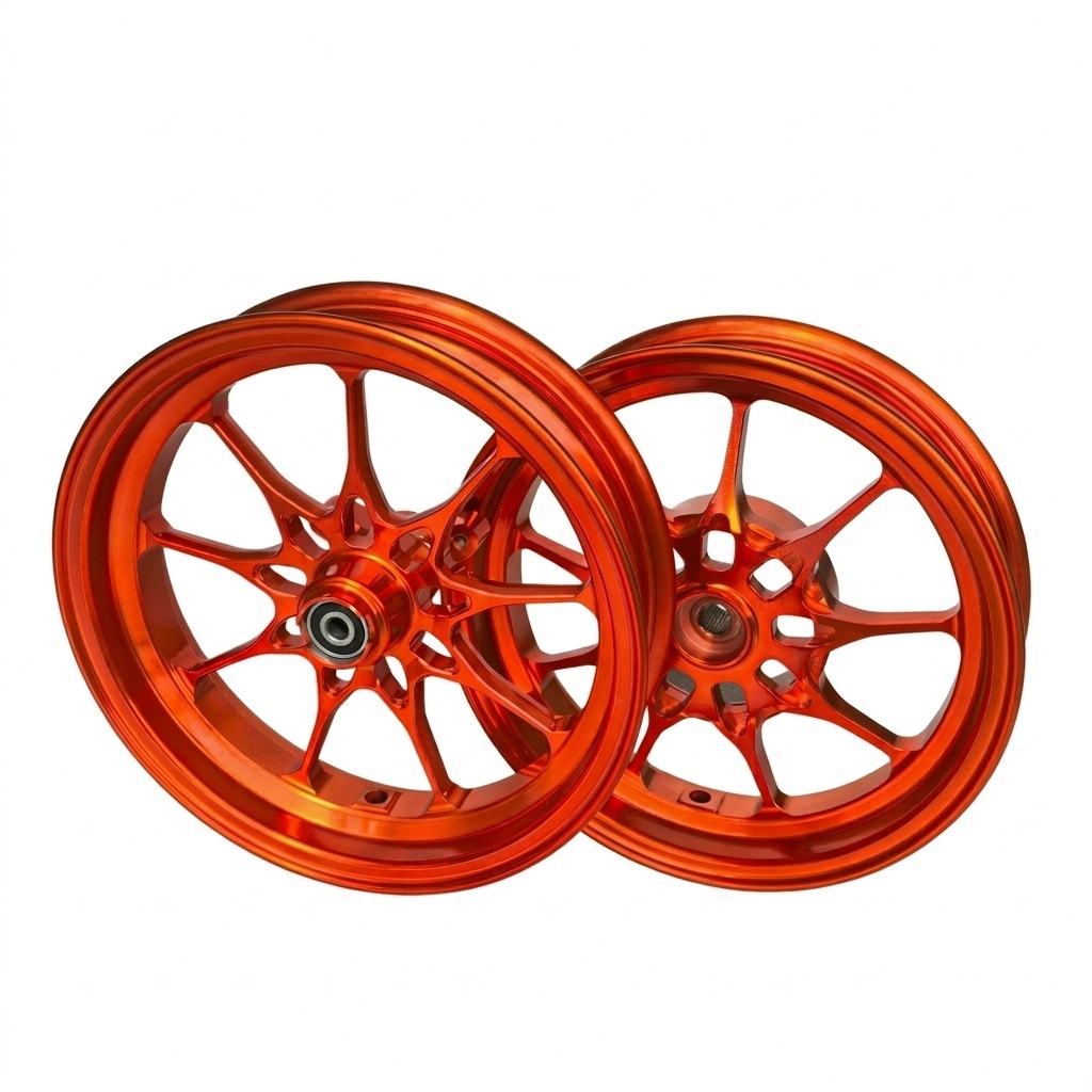Cross-Border 10inch Cnc Wheel Hub Suitable for Honda Dio 18/28 Series Zx34/35/38/56 Series Z 0.2kg Wheel Rims