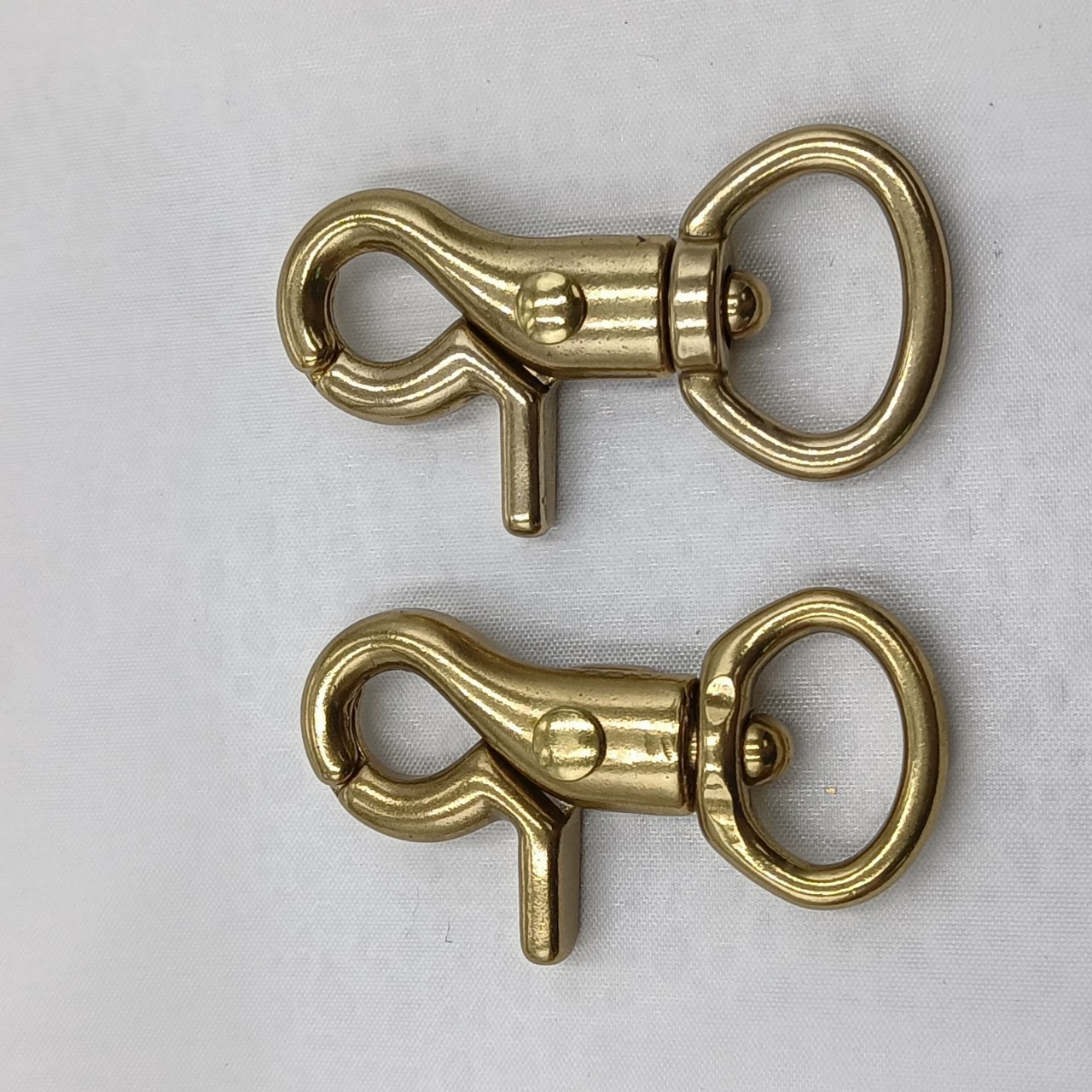 Латунный японский крючок-б buckle для DIY денежных тканевых цепочек, ключ-кольцо с овальным кольцом ракушечный зажим