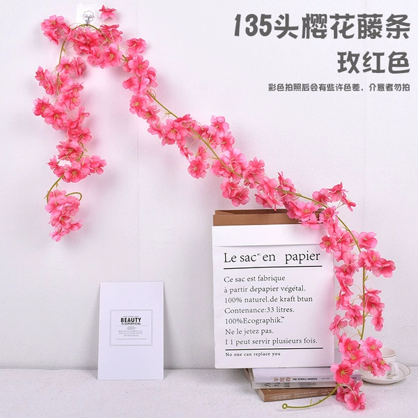 Crypting 135 cherry blossoms red