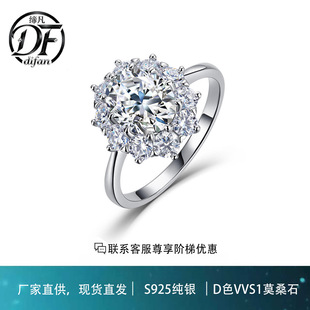 S925�y���ֹ������18K��Ins����Īɣʯ�䎧GRA�羳�����u��