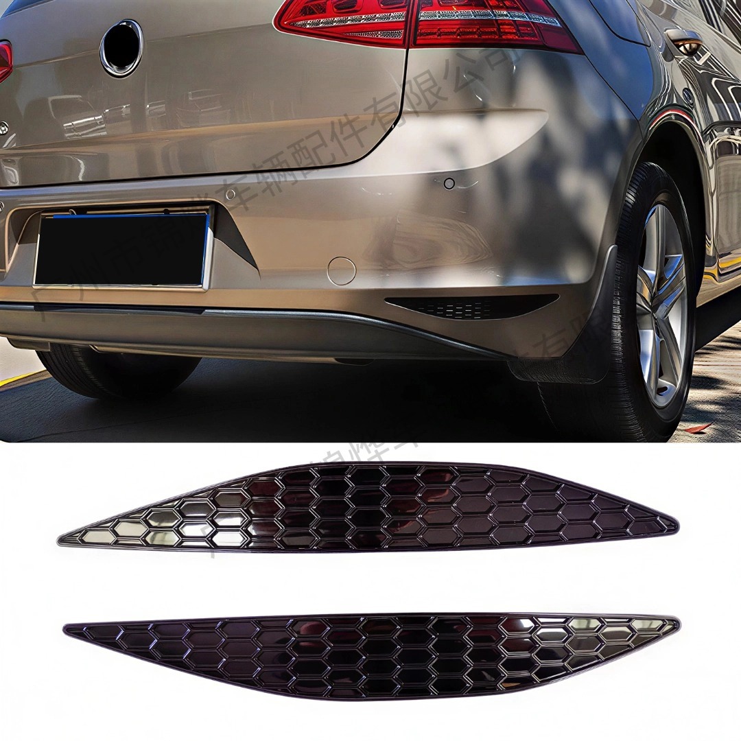Suitable for 13-19 Golf 7-7.5 Honeycomb Rear Bumper Decorative Panel Modification Light Reflector Replacement Honeycomb Trim