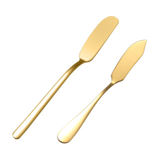 Cross-border stainless steel 304 butter knife household thickened cheese cheese scraper cake jam bread butter knife