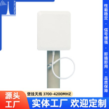 壁挂天线高增益4G5G全频定向壁挂天线 3700-4200MHz室外防水