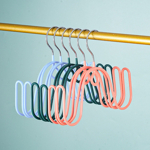 Stainless steel shoe drying rack creative windproof balcony multifunctional shoe hanging shoe drying rack hook shoe drying rack