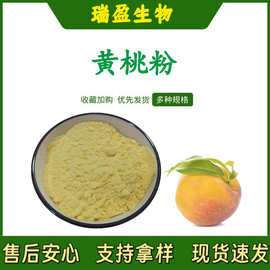 黄桃粉 水溶性黄桃果粉蛋糕烘焙果蔬粉冲饮代餐粉  现货1kg起订