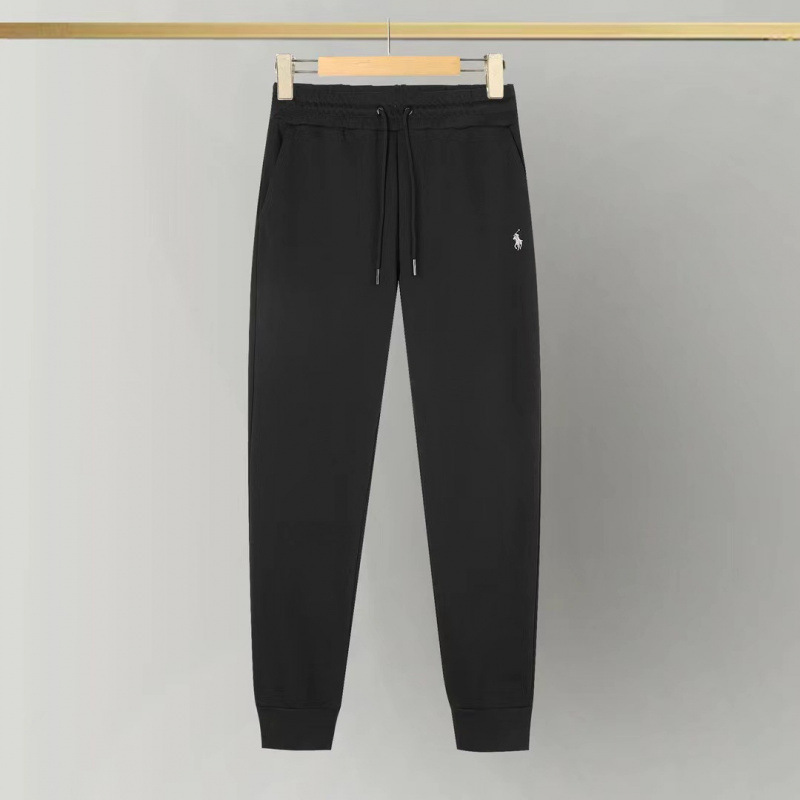 Sweatpants black white label