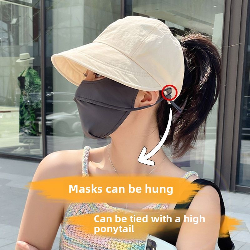 Casquette de protection solaire en prêle d'été, casquette respirante à séchage rapide, chapeau de pêcheur vide_voghion.com