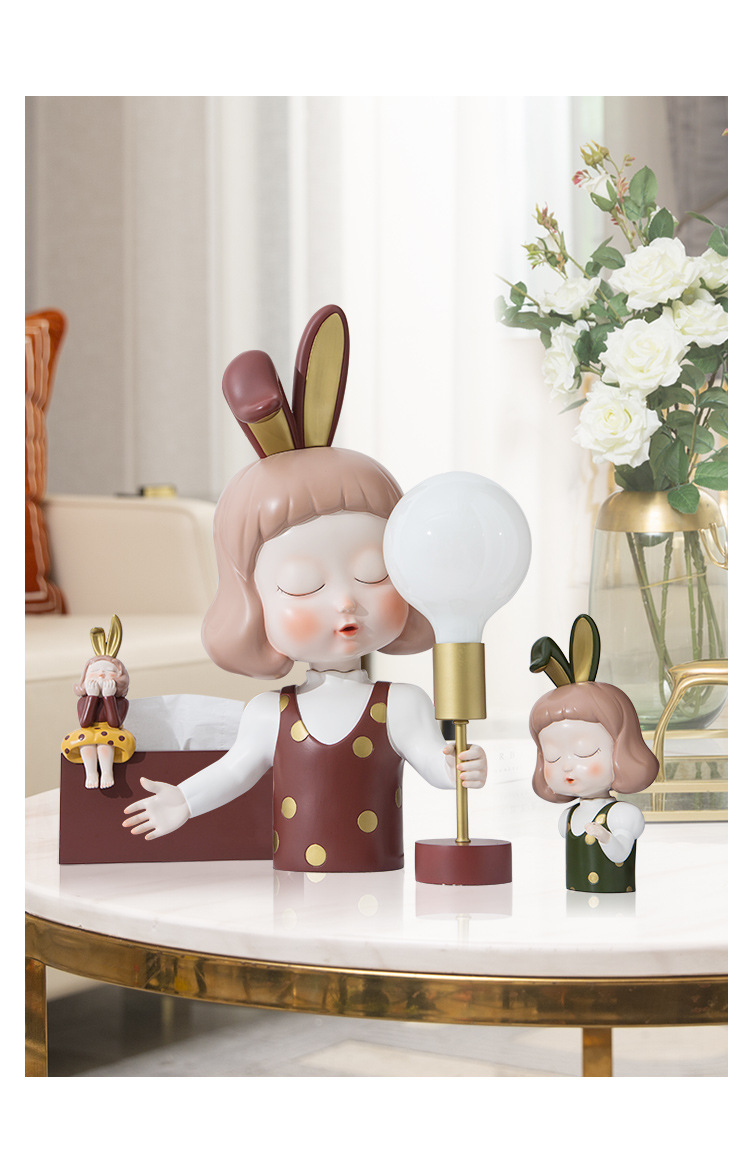 Cute Rabbit Lamp 5