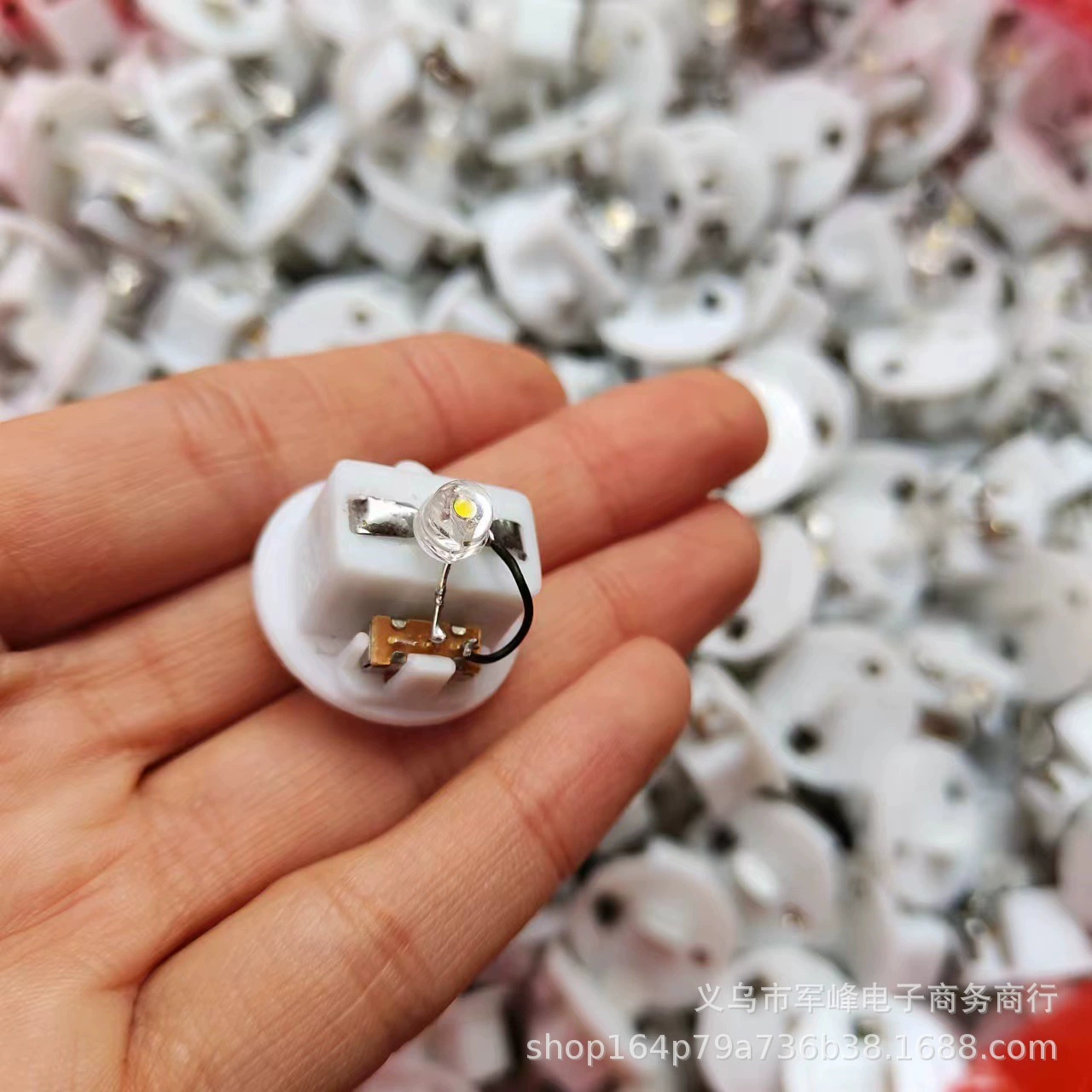 23 мм маленькая свеча-лампа ночник цифровой светящийся аксессуар для поделок светящиеся аксессуары движение светодиод