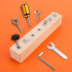 Wooden Montessori Early Education Screw Teaching Aids Children's Hands-on Logic Hand-eye Coordination Training Educational Toys