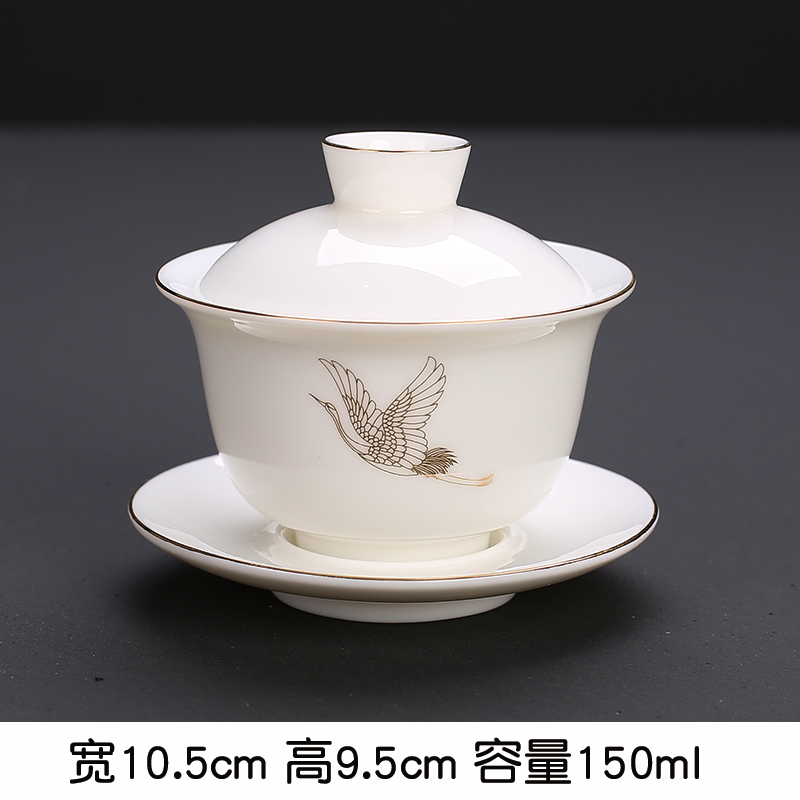 Ceramic big tea cup, anti-scald