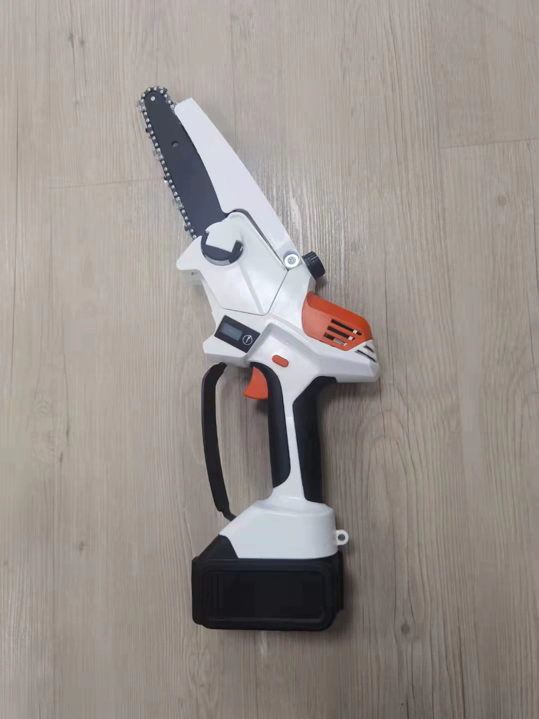 Ручная мини-Электрическая цепная пила Бытовая малая аккумуляторная садовая лесозаготовительная пила Наружная Быстрая резка Одноручная литиевая электрическая пила