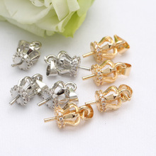 14k�����Ȧ�ʯ�ʹڵ����� diy�ֹ��Ʒ��� ����ճ����������