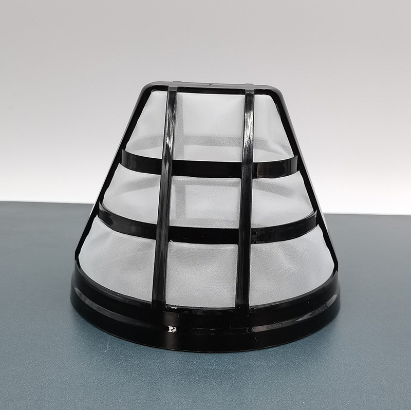 Filtro de café de nylon con mango FDA té equipo de purificación de agua máquina de café filtro embudo tipo goteo