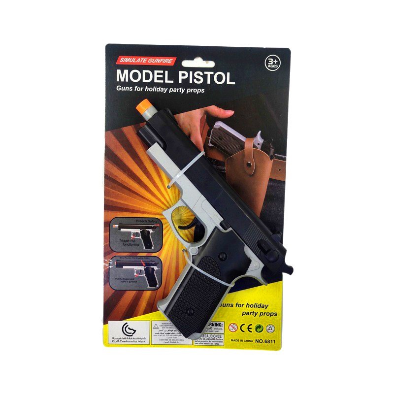 Juguetes de rol de Halloween para niños Pistolas de vaqueros Accesorios Pistolas de juguete