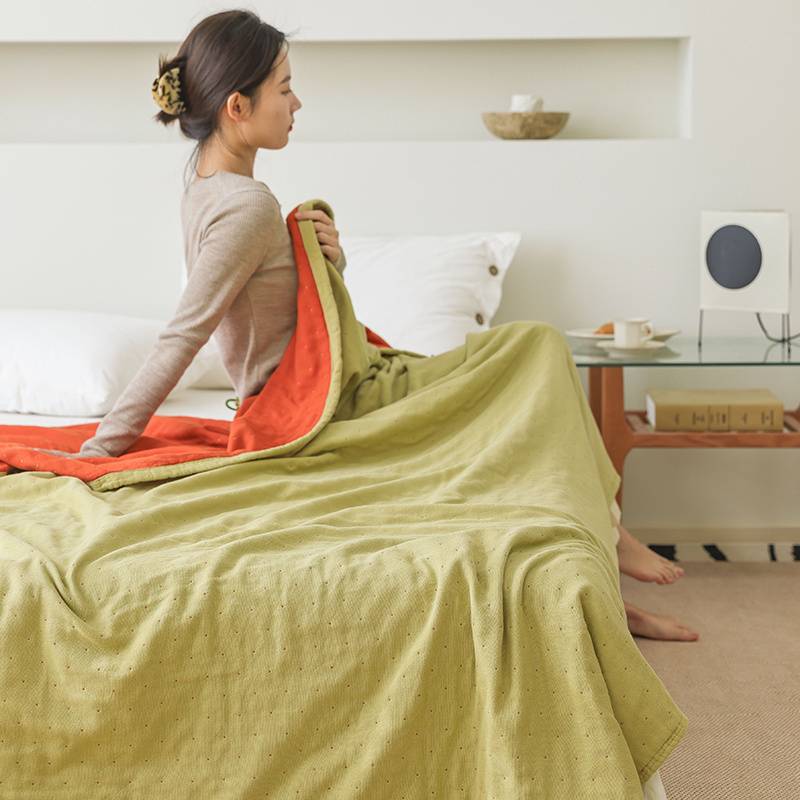 녹색 + 빨간색 점