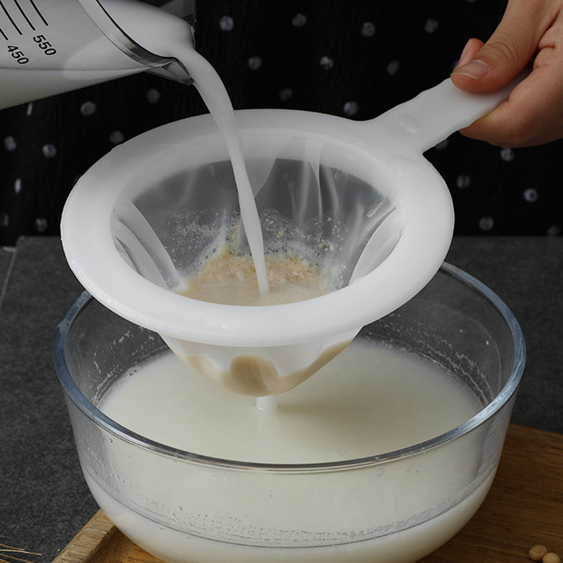 Soybean milk filter household ultra-fine juice strainer separation filter slag separation kitchen colander filter spoon_voghion.com