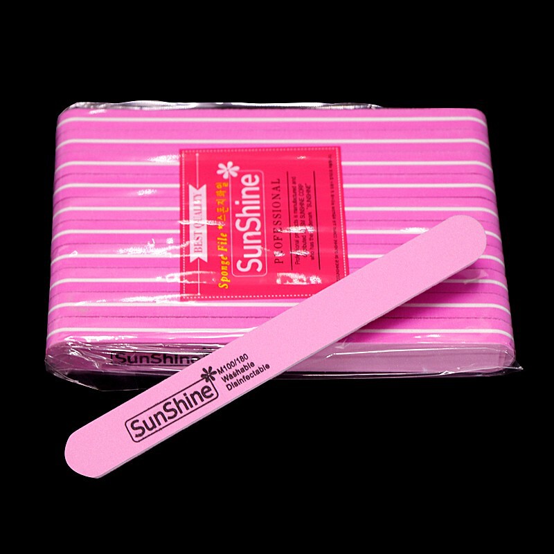 Sunshine Nail Art Sponge Sanding Strip Polishing Strip Manicure Set Tools Nail File Non-Shedding Sanding Stick Waterproof Sanding Rod Sunshine Nail Art Sponge Sanding Strip Polishing Strip Manicure Set Tools Nail File Non-Shedding Sanding Stick Waterproof Sanding Rod