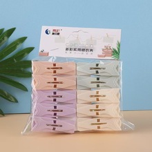 批发塑料衣夹子小号大夹子衣架被子晒晾衣夹晾晒固定衣服防 夹子1