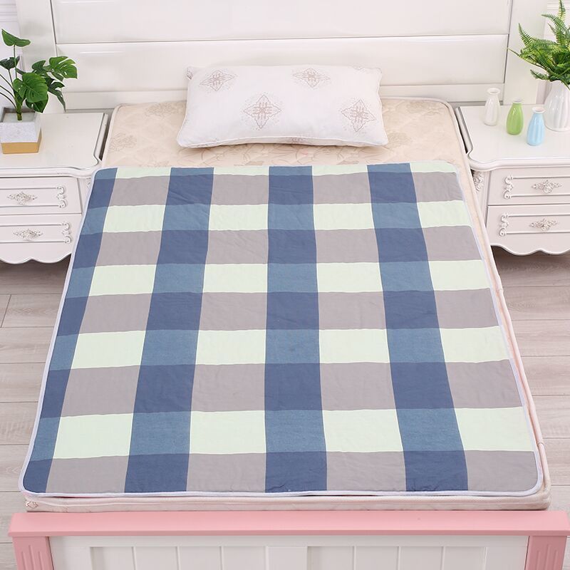 블루 그레이 체크 무늬☢