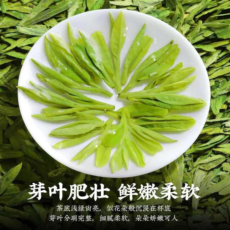 龍井茶 緑茶 雨前濃い味 新茶の芽 食糧茶 バルク袋|undefined