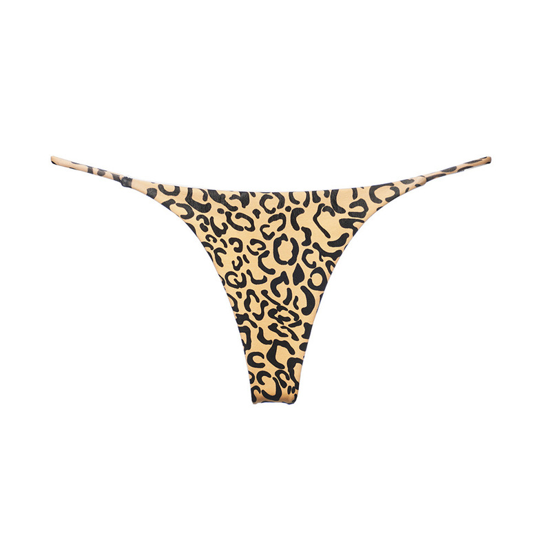 LoDanve Bikini Style European and American Sports Double-Layer T-Pants Fitness Yoga Women Sexy plus size Cotton Panties