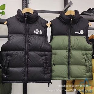 American Version of the Classic 1996 Vest down Jacket Bread Jacket 700 Fluffy Vest Vest Men and Women Couple Warm Jacket