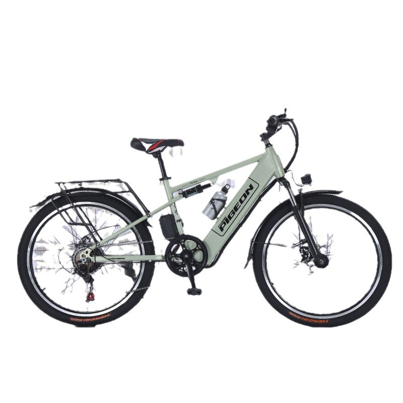 Flying Pigeon Bicicleta de montaña eléctrica Batería de litio de 400W Nuevo estándar nacional para adultos Bicicleta de batería para hombres y mujeres