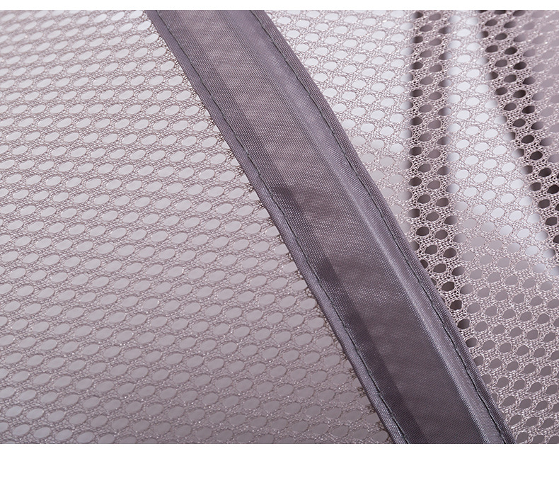 Grand panier à linge cylindrique pliable avec cordon de serrage, panier à linge sale, usage quotidien_voghion.com