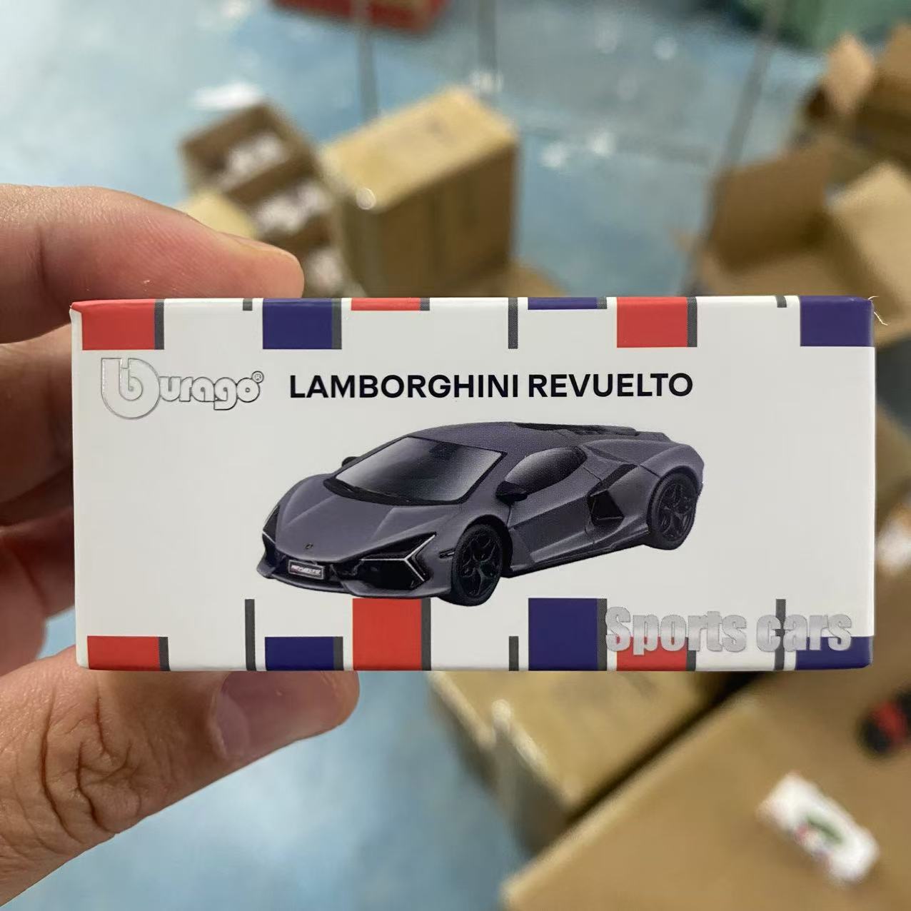 Nuevo modelo de coche de aleación artificial Bimago 1:64 Bugatti Porsche 911 Ferrari SF90 al por mayor