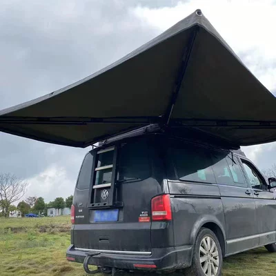 270 degree fan-shaped outdoor Avtomobil yan çətirləri