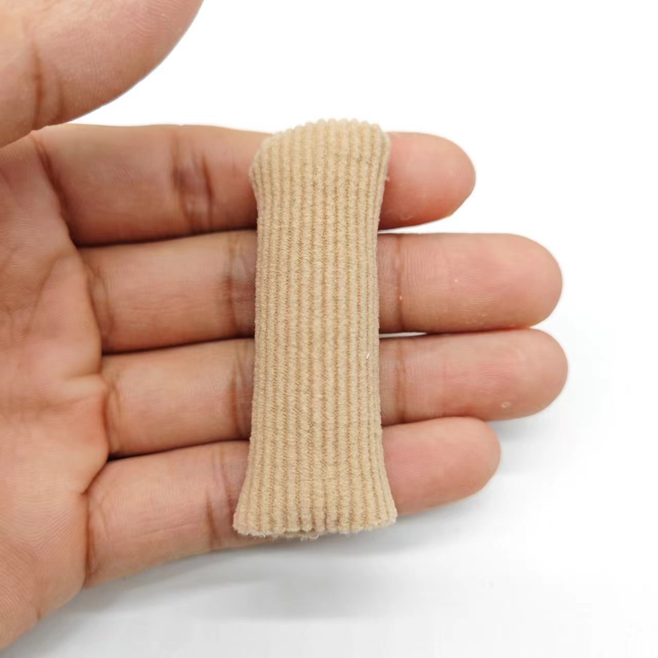 Cubierta del dedo del pie de fibra cubierta de silicona cubierta protectora cubierta cerrada corte anti-desgaste cubierta del dedo del pie SEB tubo de viscosa cubierta del dedo del pie